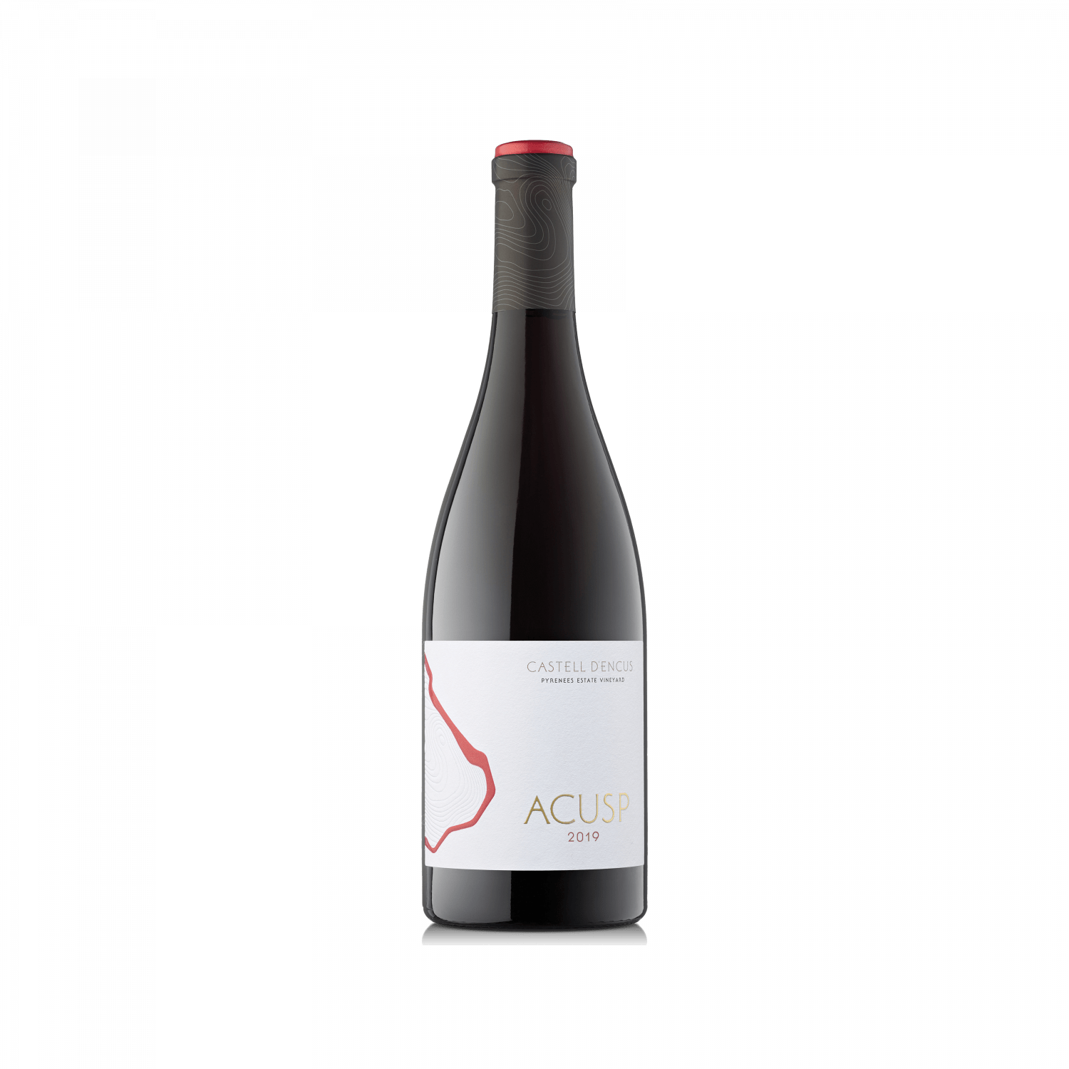 Botella de estudio del vino ACUSP 2019