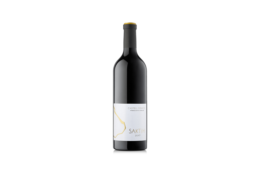 Botella de estudio del vino SAKTIH 2017