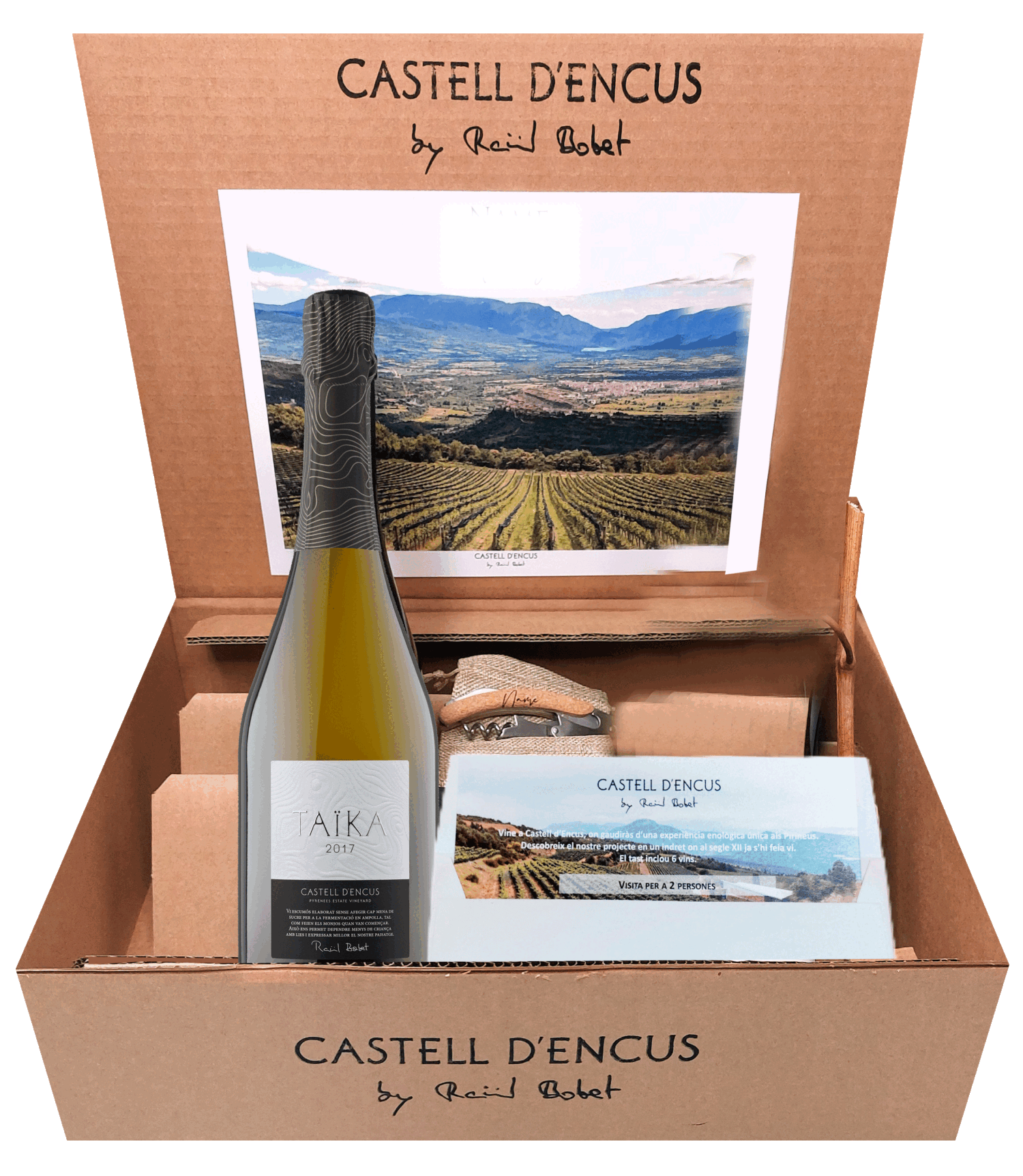 Invitació visita a Castell d'Encus